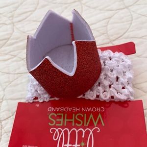 Brand New Crown Headband - 0-12 months